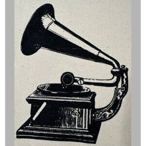 Pottery Barn Touch Tablet Case Canvas Sleeve iPad Gramophone Thomas Paul